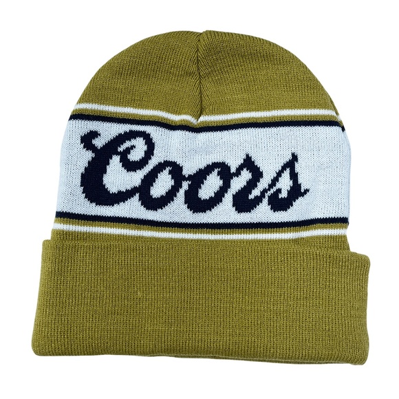 NWT Coors Banquet Cuffed Knit Beanie - Picture 2 of 8